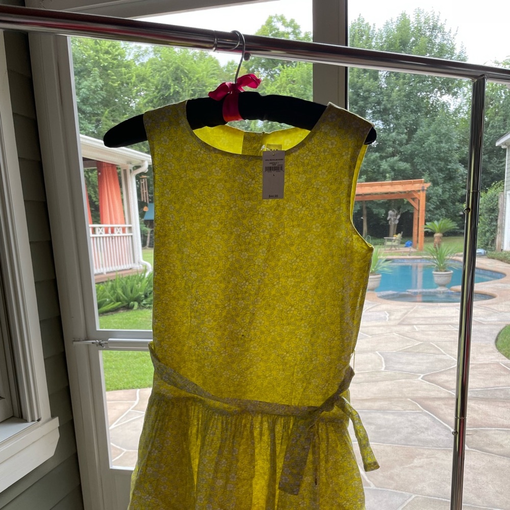 Girls Size Large Gap Kids Yellow Dress